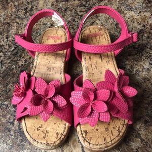 Gymboree sandals pink flower. #kids